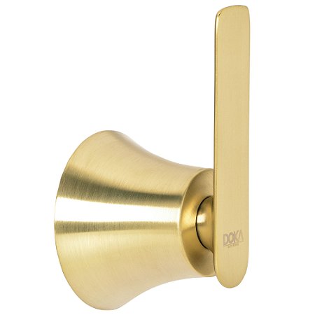 Doka Rainbow Acabamento de Registro Deca 1/2 e 3/4 Brushed Gold