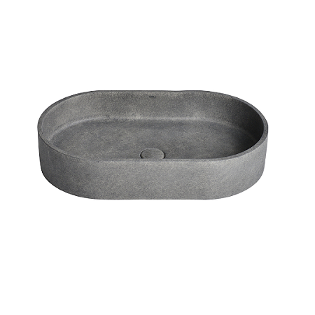 Doka Cuba de Apoio Oval Dark Concrete - DK5041DC