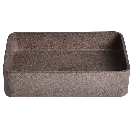 Doka Cuba De Apoio Retangular Dark Red Terrazzo DK5043DR