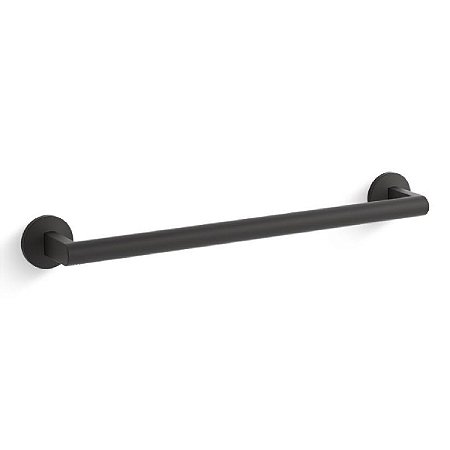 Porta Toalha De Parede Kohler 457mm Black Matte Components