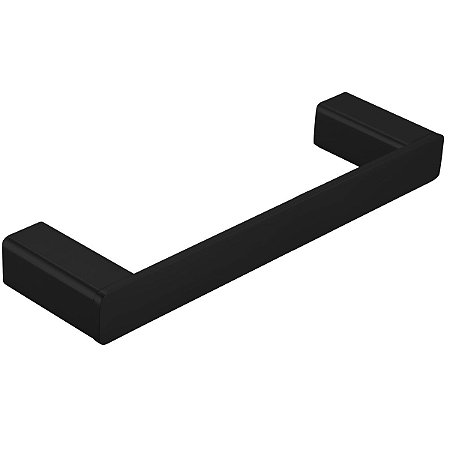 Doka Toalheiro Retangular Rivvo Matt Black DK5064MB