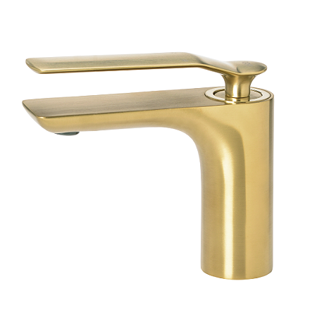 Doka Monocomando Para Lavatório 98MM Rainbow Brushed Gold DK5015BG