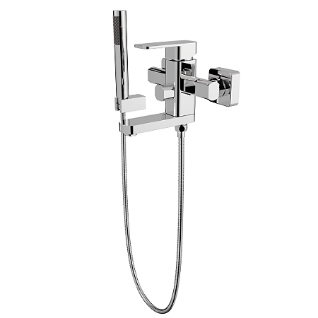 Immersi Misturador de Parede para Banheira com Ducha Manual Purus Chrome IM2003CR