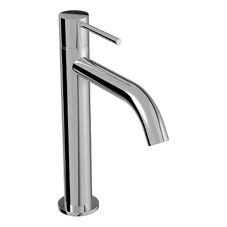 Torneira Fria de Bancada para Lavatório 131mm Loop Cromado