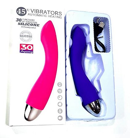 VIBRADOR RECARREGÁVEL EM SOFT TOUCH PONTO G