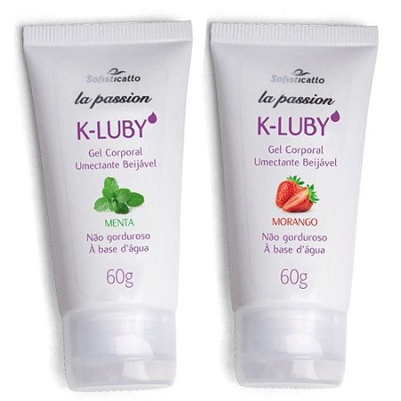 LUBRIFICANTE BEIJÁVEL K-LUBY 60G