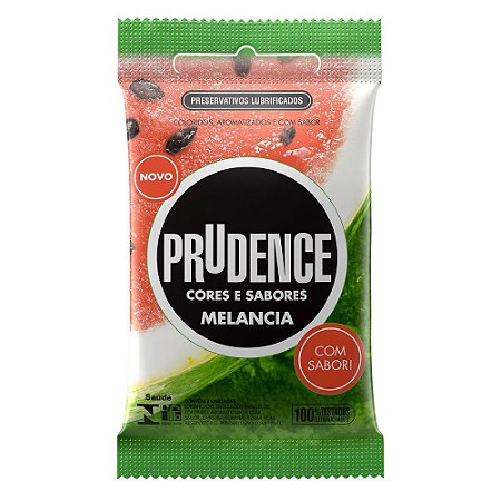 PRESERVATIVO CORES E SABORES PRUDENCE