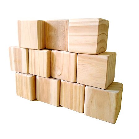 Cubos Pinus - Diversos Tamanhos