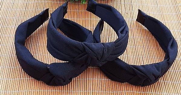 Tiara Turbante Preta