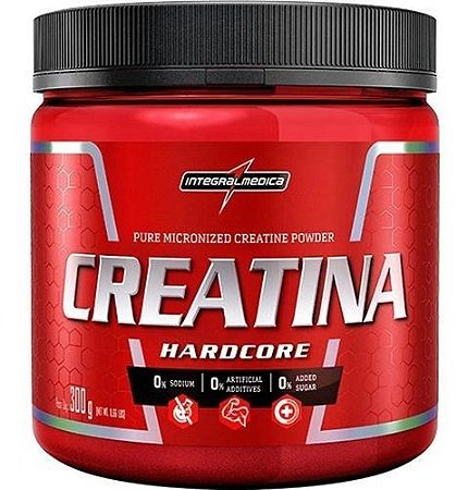 Suplemento Em Pó Integralmédica Creatina Hardcore 300g