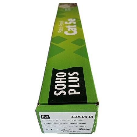 Patch Panel SOHOPLUS FURUKAYA 24 Portas Cat.5e