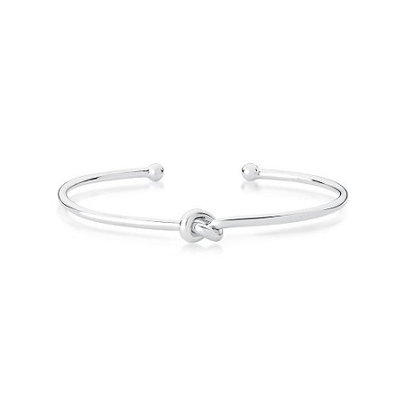 Bracelete Ródio Nó