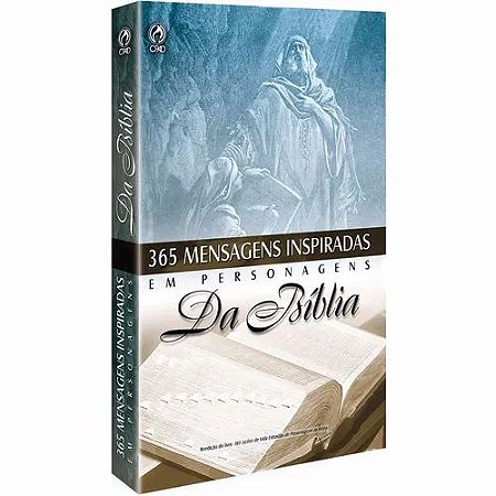 Livro 365 Mensagens Inspiradas Em Personagens Da Bíblia CPAD