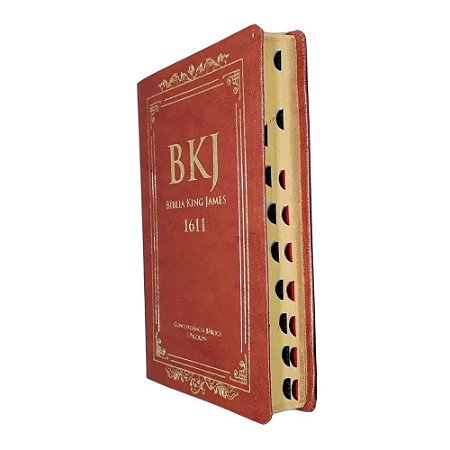 Bíblia King James 1611 Concordância Standard - Marrom - Bv