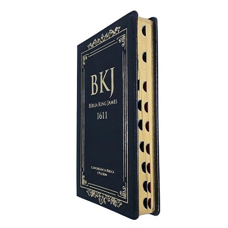Bíblia King James 1611 Concordância Standard - Preta - BV