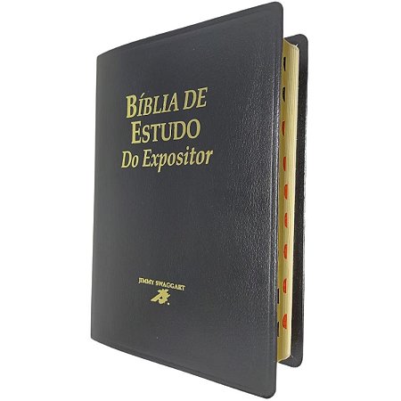 Bíblia De Estudo Do Expositor Com Índice - Preta - Sbb