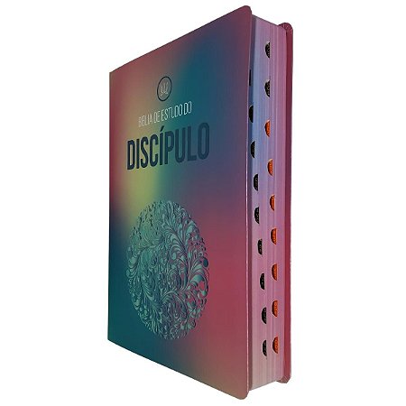 Bíblia de Estudo do Discípulo Capa Luxo Feminina - Geográfica