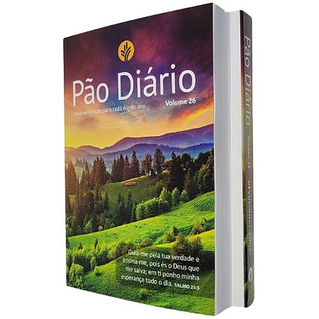 Pão Diário Devocional Volume 26 Edição 2023 Capa Paisagem
