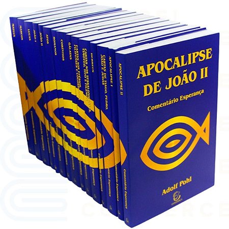Coleção Comentários Bíblico Esperança - 15 Livros Novo Testamento