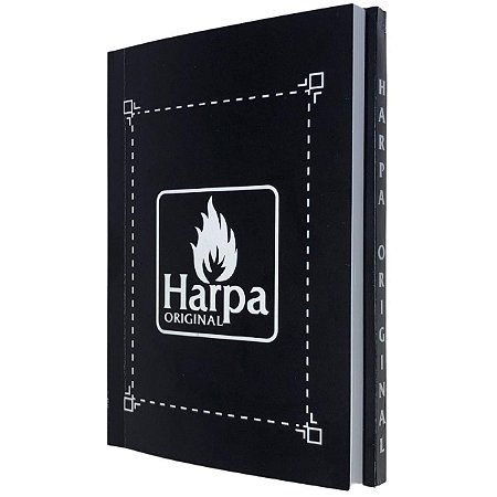 Harpa Original 640 Hinos Com Corinhos Capa Preto 10x15 + Brinde