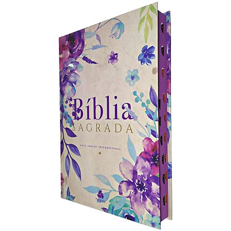 Bíblia Sagrada NVI Índice Capa Dura Jardim de Deus - Hagnos