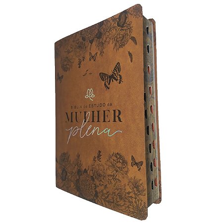 Bíblia de Estudo Da Mulher Plena Letra Grande Primavera