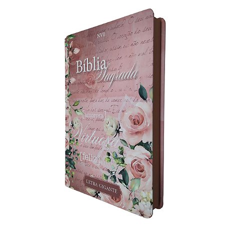 Bíblia Sagrada Letra Grande Capa Dura Virtuosa - Pão Diário