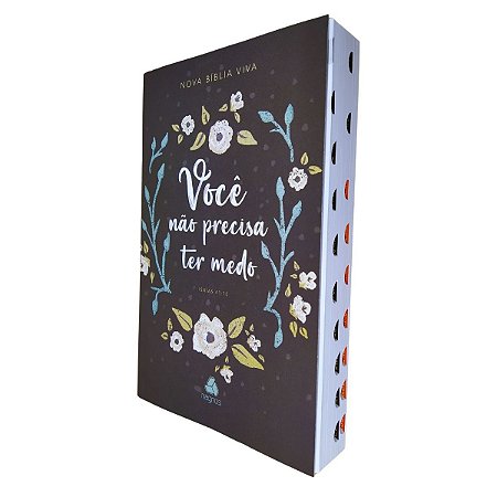 Nova Biblia Viva Isaias 41 Capa Brochura Índice - Hagnos