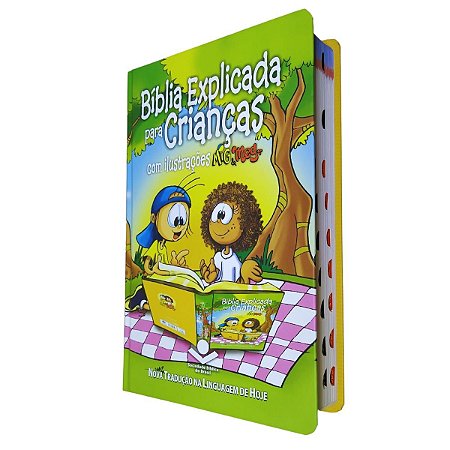 Bíblia Explicada Para Crianças Com Ilustrações Mig e Meg SBB