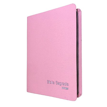 Bíblia NVI Slim Compacta Luxo Nude - Geográfica