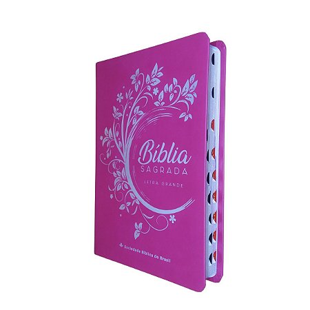 Bíblia Sagrada feminina | Letra Grande | Sbb | Pink