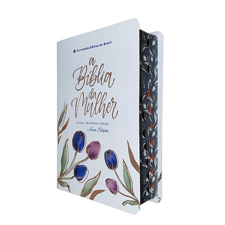 A Bíblia Da Mulher Média Índice Capa Luxo Branca | SBB | ARC