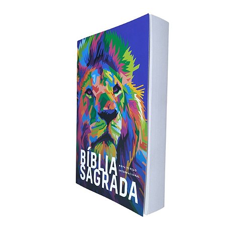 Bíblia NVI Capa Brochura Leão Colorido | Thomas Nelson