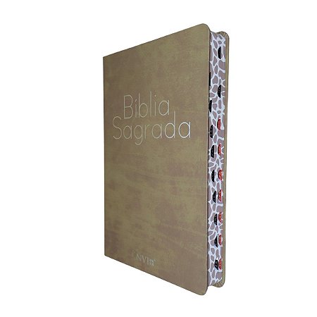 Bíblia NVI | Capa Especial Girafa | Com Índice | Geográfica