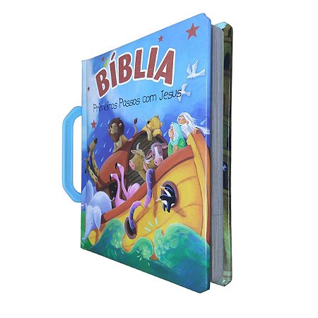 Bíblia Primeiros Passos Com Jesus | Azul | SBB