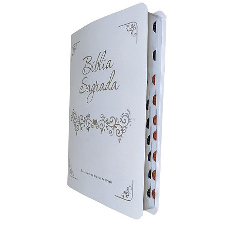 Bíblia Sagrada Média | ARA | Letra Grande | Branca | SBB