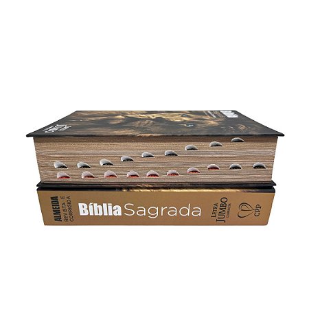 Bíblia Sagrada | Jumbo | ARC | Harpa e Corinhos | Leão | Cpp