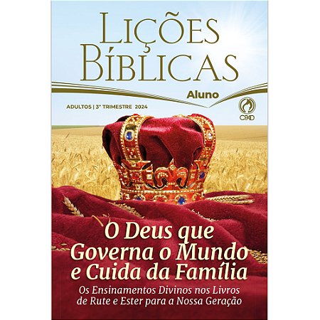 Revista Ebd Cpad 3 Trimestre Adulto Aluno Escola Dominical