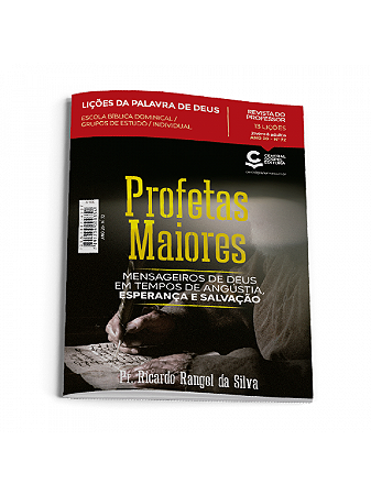 Revista 72 Lições da Palavra de Deus Prof. Profetas Maiores