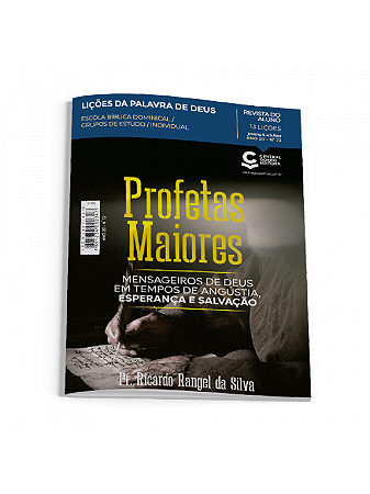 Revista 72 Lições da Palavra de Deus Aluno Profetas Maiores