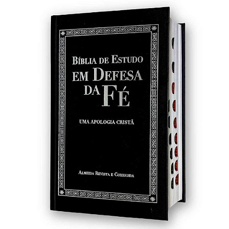 Bíblia Estudo Em Defesa Da Fé Índice Grande Capa Dura Cpad