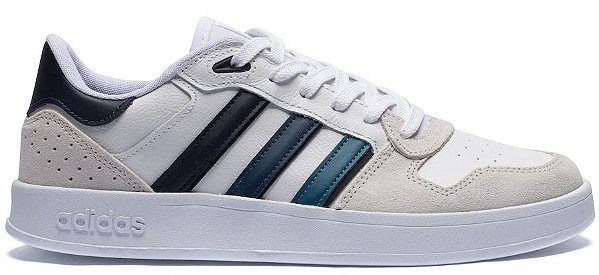 tênis couro adidas breaknet plus masculino
