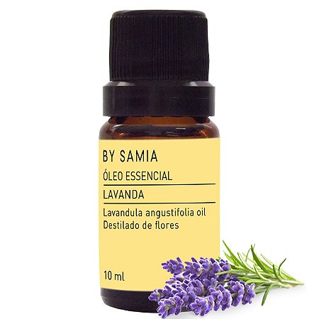 Óleo Essencial Lavanda 100% Puro 10ml - By Samia