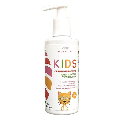 Hidratante KIDS Natural Vegano sem Parabenos 200ml