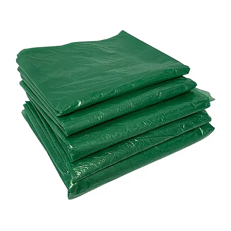 Saco para Lixo 110 litros Verde P6 com 50 unids