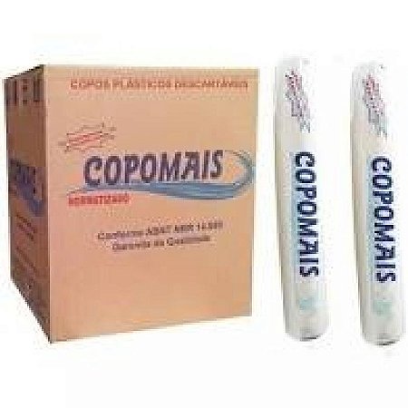 Pote Plástico 75 ml Copazza P03 CR Caixa com 30x50 unid