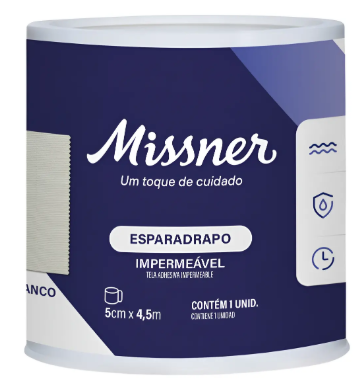 Fita Esparadrapo 5 cm x 4,5 mts Missner unid