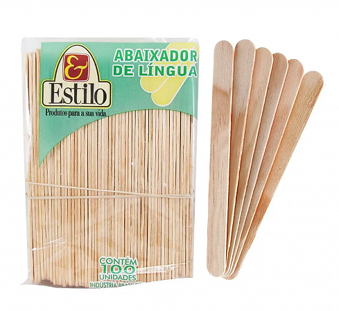 Abaixador de Língua - Estilo pct 100