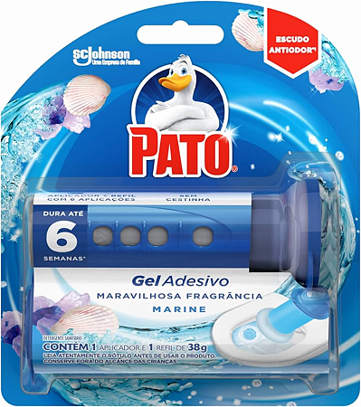 Gel Adesivo Sanitário Pato Marine 38g + Aplicador unid