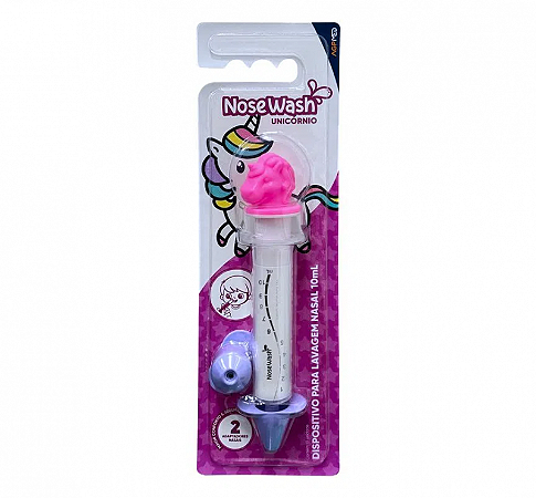 Seringa para Lavagem Nasal Modelo Tubarão Nosewash unid